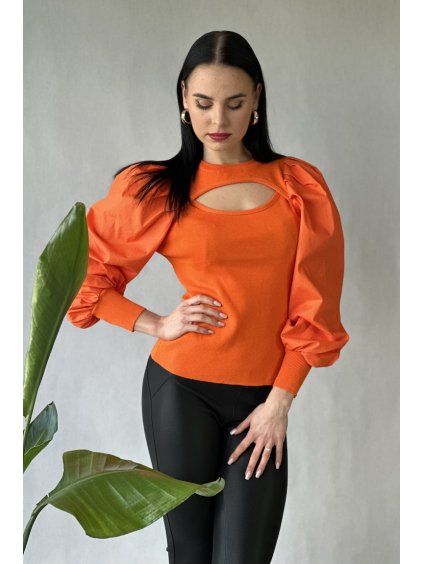 Tričko Loriana oranžová