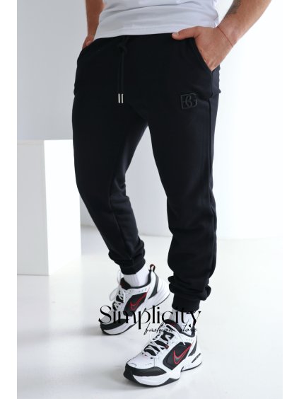 Tepláky pánske BG BRAND čierne (Rozmiar S)