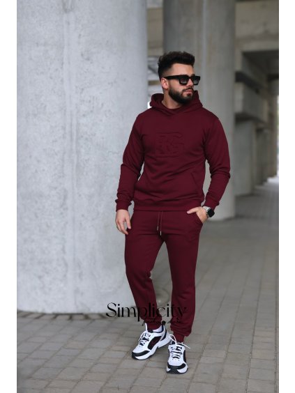 Súprava pánska BG MATCHY bordo (Rozmiar S)