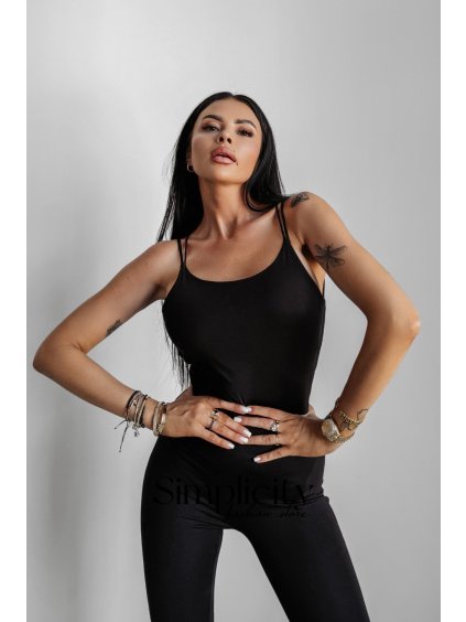 Overal Olavoga  Fireside čierna (Veľkosť XS)