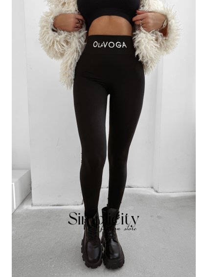 Legíny Olavoga Fitzy čierne (Veľkosť XS)