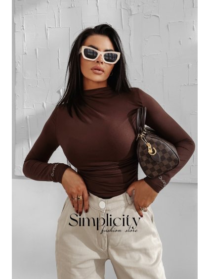 Tričko Olavoga Nerelia hnedá (Veľkosť L)