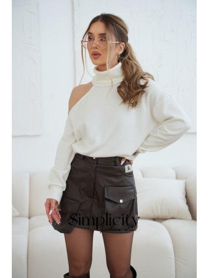 Kraťase BG GIGI hnedá (Rozmiar S)