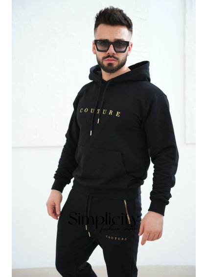 Mikina pánska BG GANG čierna (Rozmiar S)