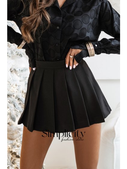 Sukňa + kraťase La Balancia  MARY čierna (variant XS)