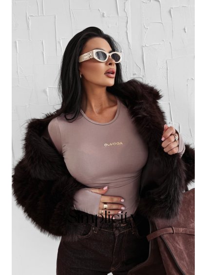 Body Olavoga Noma béžová (Veľkosť S)