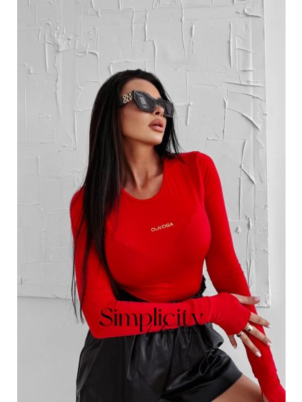 Body Olavoga Noma červená (Veľkosť S)