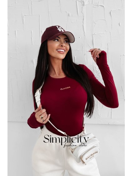 Body Olavoga Noma burgundy (Veľkosť L)