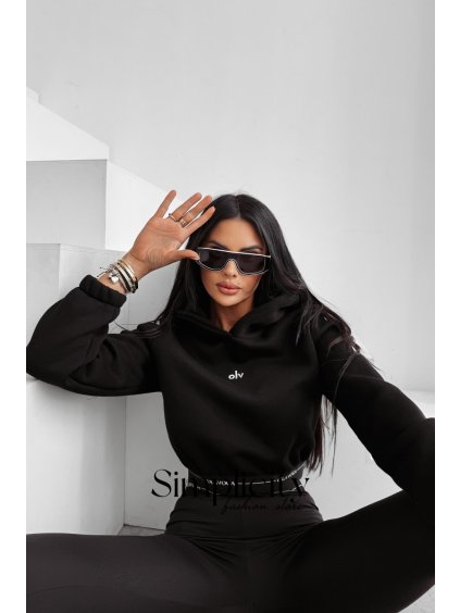 Mikina Olavoga Lunari čierna (Veľkosť L)