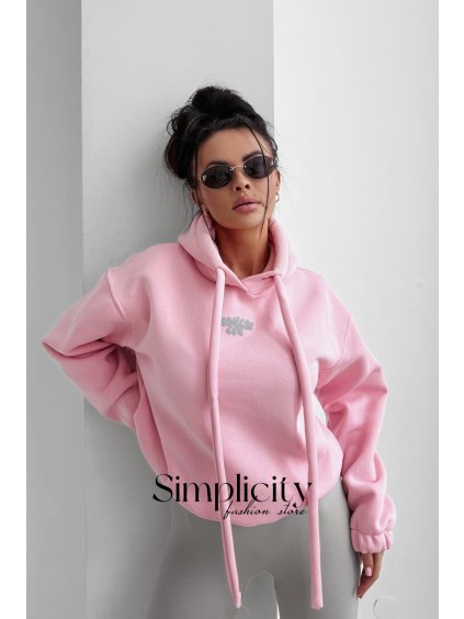 Mikina Olavoga Frost Layer baby pink (Veľkosť jedna veľkosť)