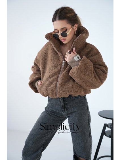 Bunda kožušinová BG FURIOSA camel (Rozmiar S)