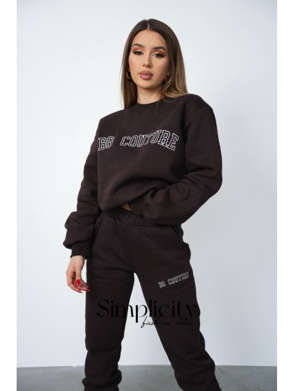 Súprava BG MANIAC hnedá (Rozmiar S)