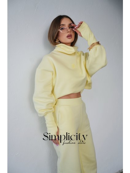 Súprava BG NERIS žltá (Rozmiar S)