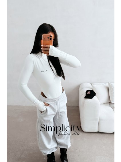 Body Olavoga Essential biela (Veľkosť L)