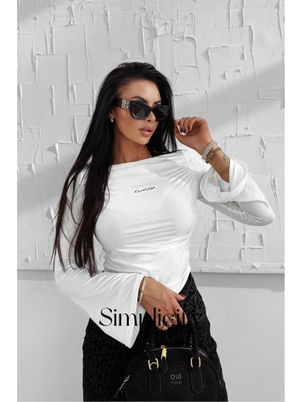 Tričko Olavoga Lotus biela (Veľkosť L)