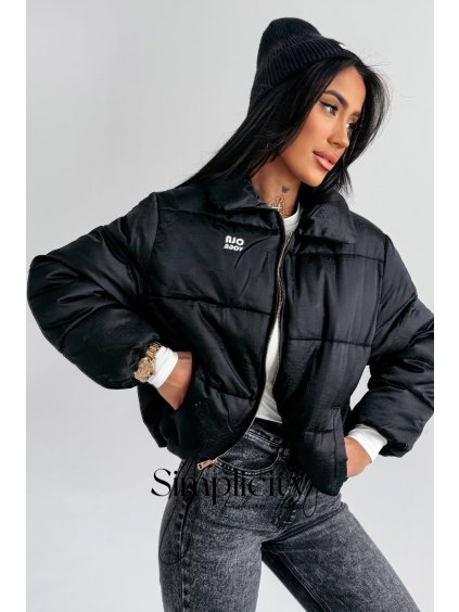 Bunda Olavoga Yue čierna (Veľkosť S)