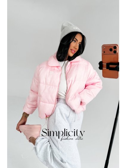 Bunda Olavoga Yue bledoružová (Veľkosť S)