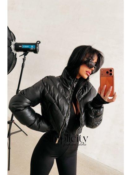 Bunda Olavoga Taazu čierna (Veľkosť M)