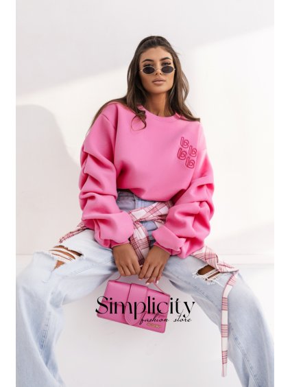 Mikina La Balancia REMY ružová (variant UNI)