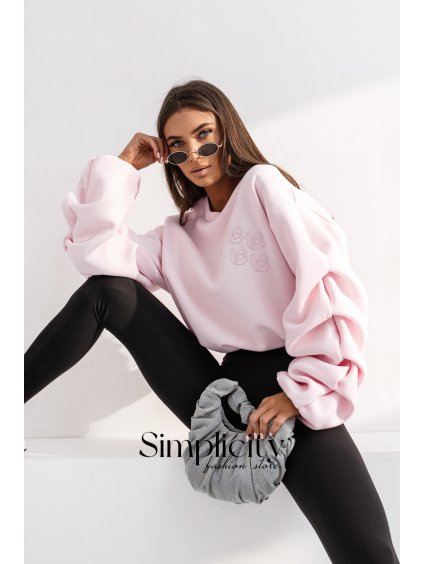 Mikina La Balancia REMY púdrová ružová (variant UNI)