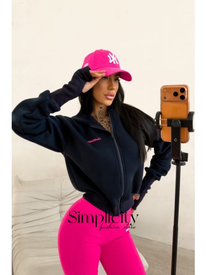 Mikina Olavoga Lumink čierna (Veľkosť M)