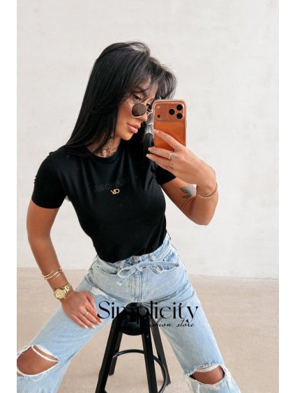 Tričko Olavoga Siena čierne (Veľkosť M)