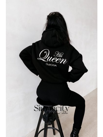 Mikina Olavoga Adore čierna (Veľkosť jedna veľkosť)