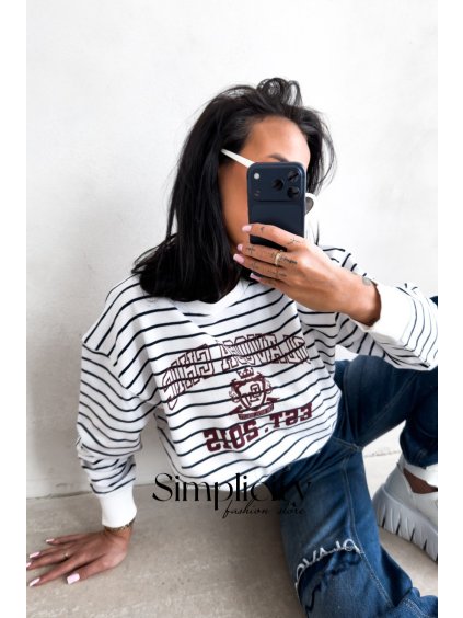 Pulover Olavoga Tenci biela (Veľkosť M)