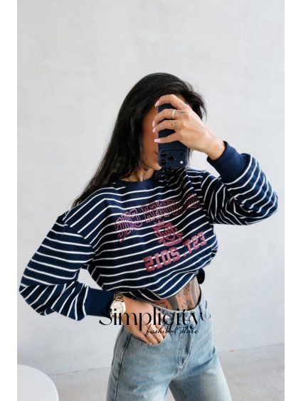 Pulover Olavoga Tenci modrý (Veľkosť S)