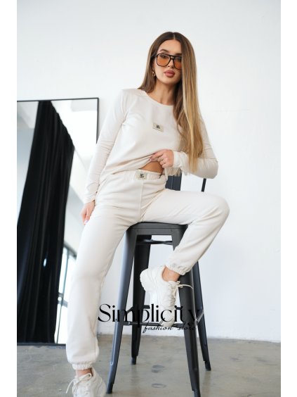 Tričko  BG ARIA smotanová (Rozmiar S)