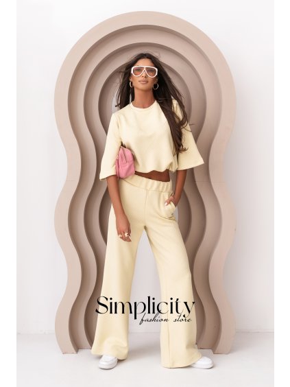 Komplet La Balancia LAUREL žltý (variant XS/S)