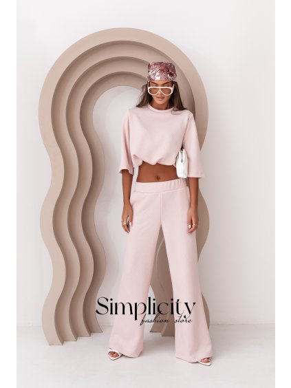 Komplet La Balancia  LAUREL ružová (variant XS/S)