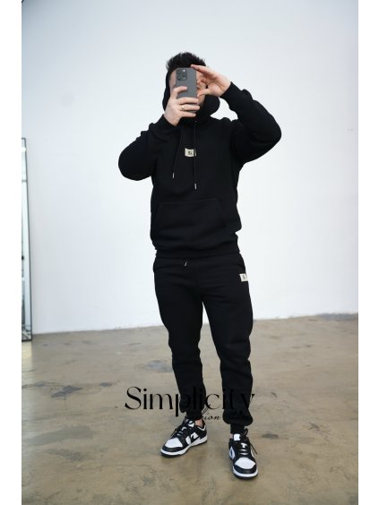 Súprava pánska  BG JETLAG čierna (Rozmiar S)