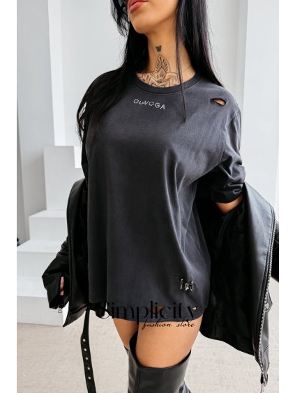 Tričko Olavoga Zoance čierna (Veľkosť S)