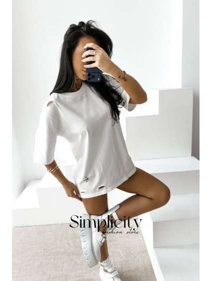 Tričko Olavoga Zoance biela (Veľkosť M)