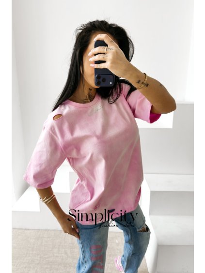 Tričko Olavoga Zoance ružová (Veľkosť M)