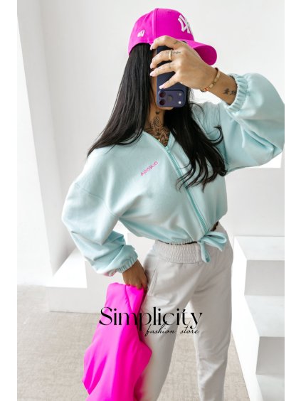 Mikina Olavoga Nerin mint (Veľkosť S)