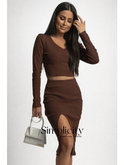 Komplet La Balancia  NELLY hnedá (variant UNI)