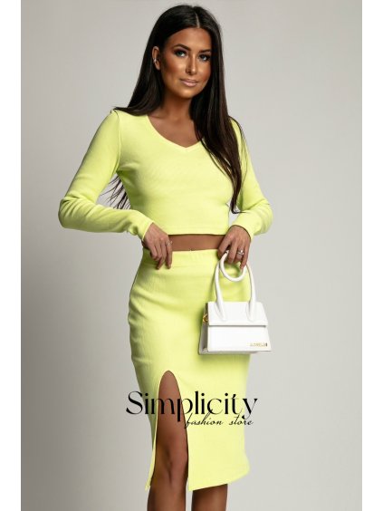 Komplet La Balancia NELLY žltý neón (variant UNI)