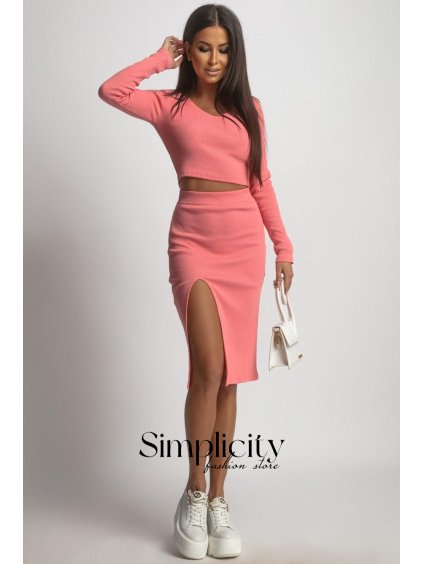 Komplet La Balancia NELLY koralová (variant UNI)