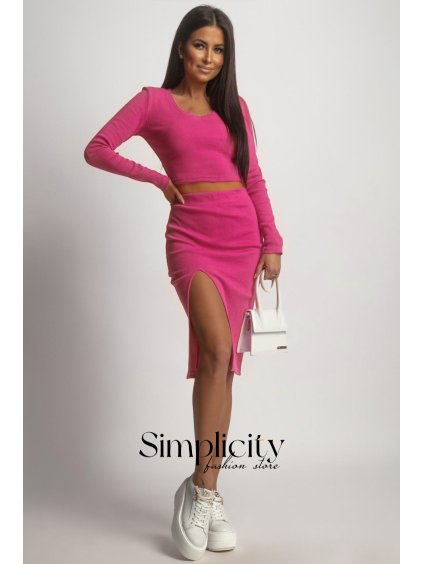 Komplet  La Balancia NELLY cyklamenová (variant UNI)