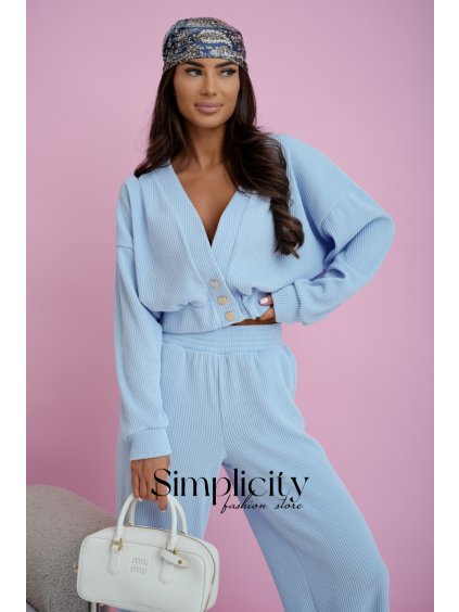 Komplet La Balancia  MEGGI bledomodrá (variant XS/S)