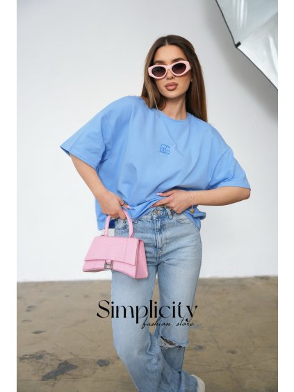 Tričko BG OCEAN modrá (Rozmiar S)