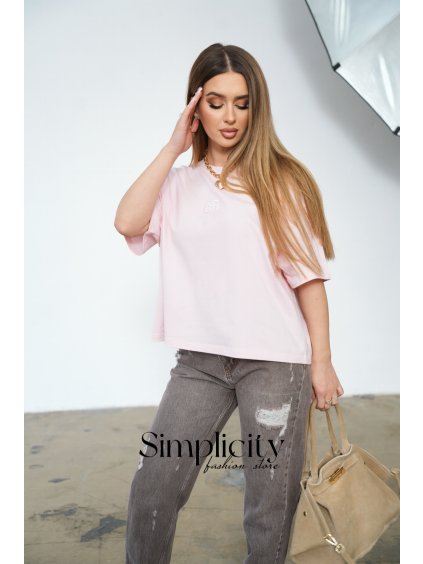 Trčiko BG OCEAN púdrovo ružová (Rozmiar S)