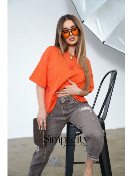 Tričko BG OCEAN oranžová (Rozmiar S)