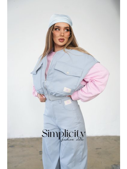 Vesta bomber  BG GEORGIA modrá (Rozmiar S)