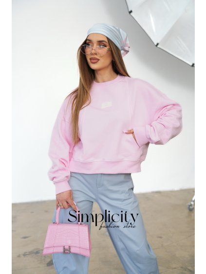 Mikina BG CATCH bledoružová (Rozmiar S)