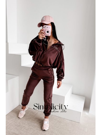 Súprava Olavoga Rifmo hnedá (Veľkosť S)