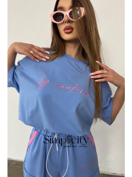 Tričko BG MICKY modrá (Rozmiar S)