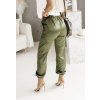 Cargo nohavice Kessy khaki
